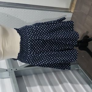 Charlotte russe polka‎ dot skirt size Medium